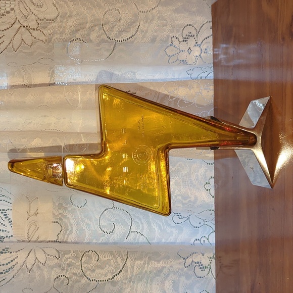 Tesla Other Tesla Lightning Bolt Decanter Stand In Box Empty Bottle